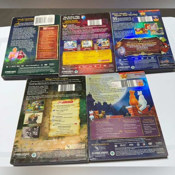 Disney’s Classics 5 DVD Bundle. - Picture 2 of 8